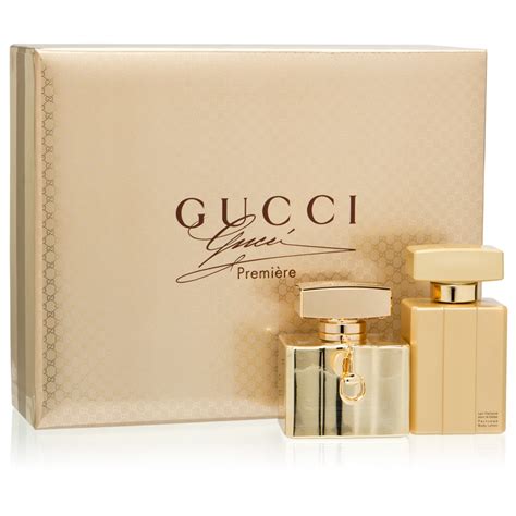 gucci parfum set herren|Gucci premiere perfume gift set.